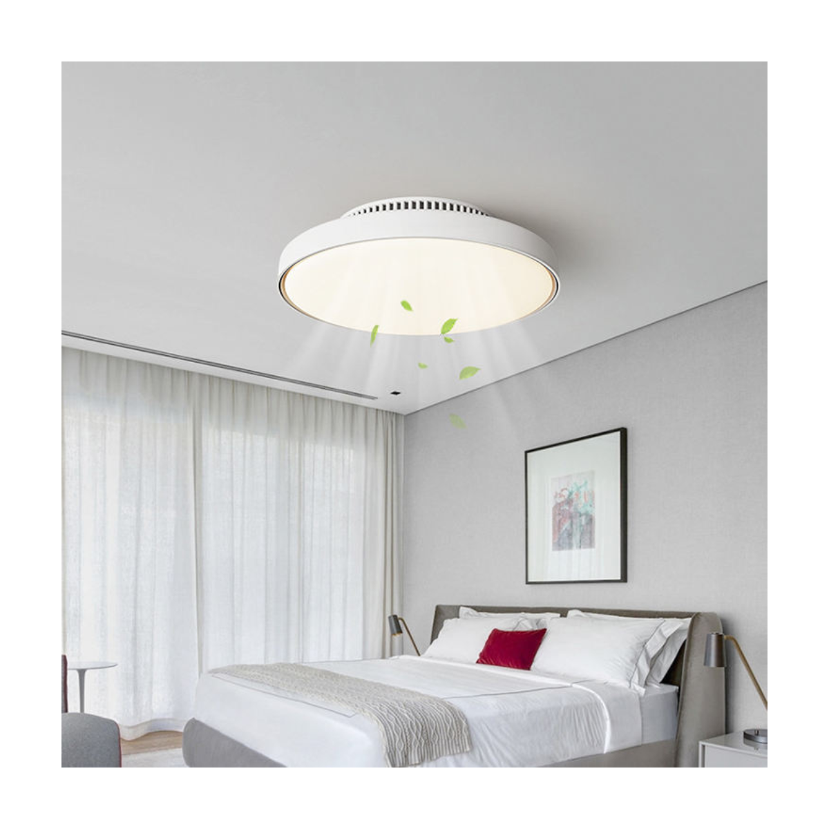 Serene Round Vent Light